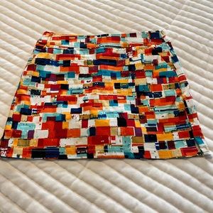 Multi-colored Skort